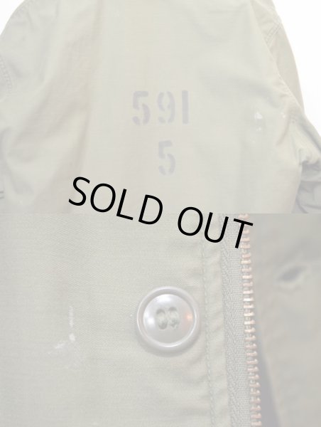 画像6: 70's US NAVY A-2 DECK JKT "ステンシル” (6)