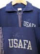 画像3: 70's Champion ハーフジップリバースウィーブスウェット “USAFA” (3)