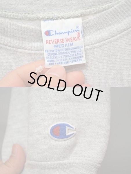 画像3: 90's Champion リバースウィーブスウェット 両面プリント (3)