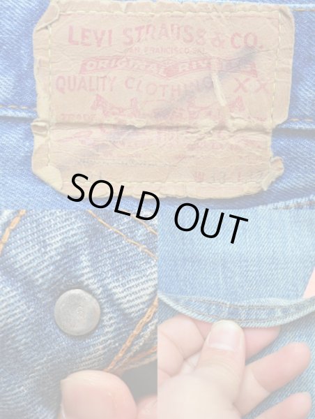 画像3: 60's Levi's501 BIGE 16ボタン (3)