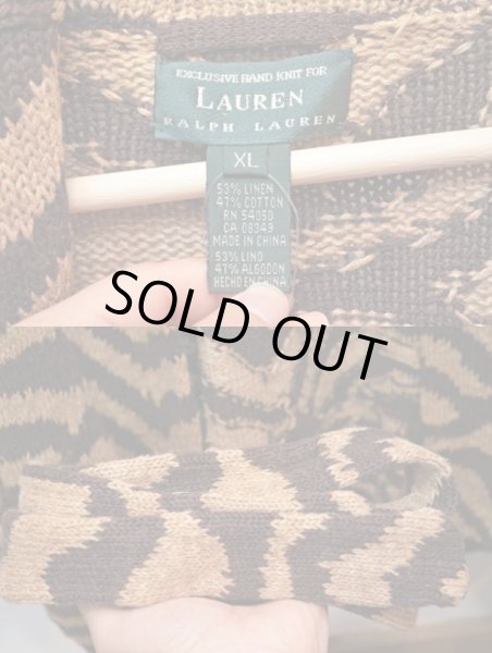 画像3: Lauren Ralph Lauren ゼブラ柄ショールカラーガウン (3)