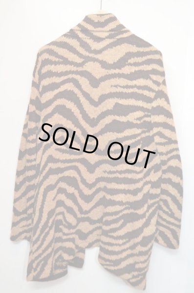 画像2: Lauren Ralph Lauren ゼブラ柄ショールカラーガウン (2)