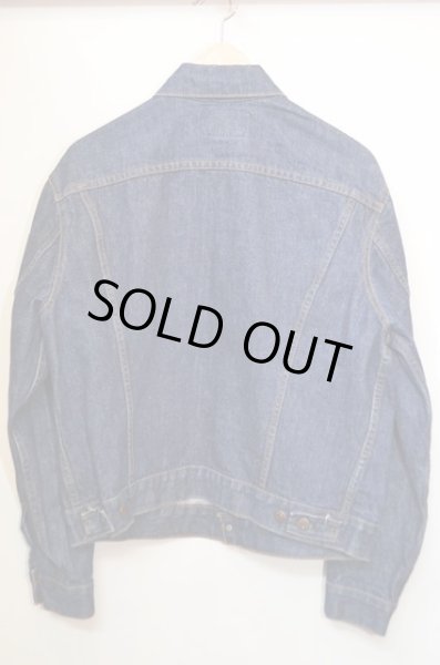 画像2: 70's Levi's70505 デニムジャケット 真紺 (2)