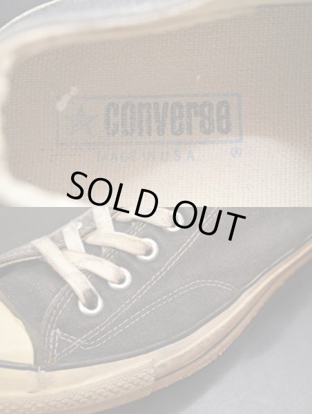 画像4: 70's コンバース チャックテイラー BLACK (4)