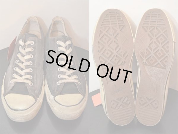 画像2: 70's コンバース チャックテイラー BLACK (2)