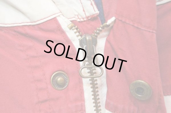 画像7: 90's GAP コットンアノラックパーカー ボーダー柄 (7)