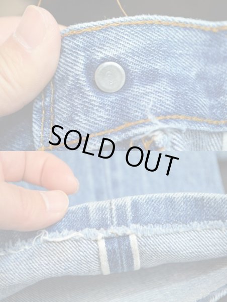 画像4: 70's Levi's 501 66後期 アイスブルー (4)