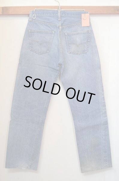 画像2: 70's Levi's 501 66後期 アイスブルー (2)