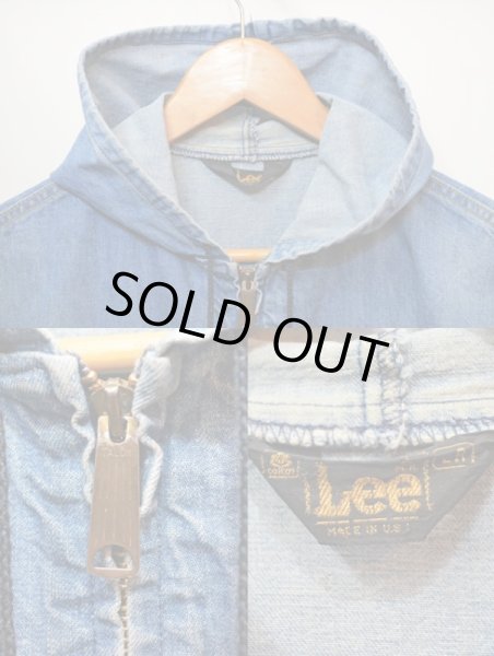 画像3: 70's Lee デニムパーカー (3)