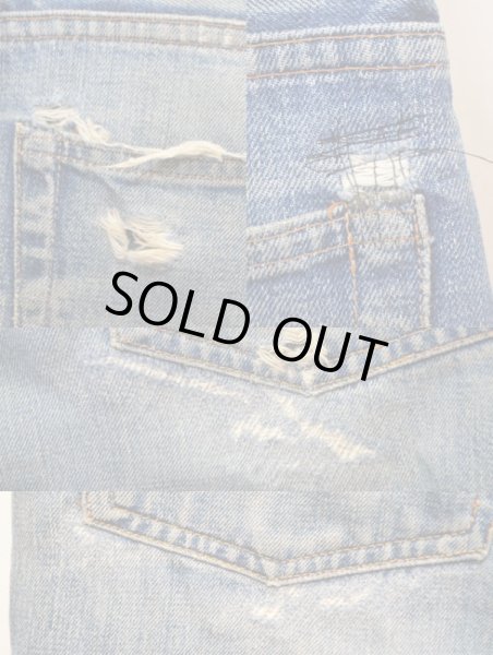 画像5: 70's Levi's 517 BigE "クラッシュ&リペア" (5)