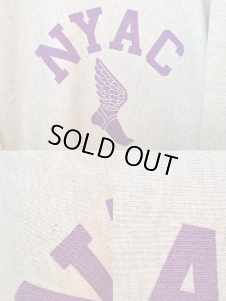 画像4: 00's champion リバースウィーブスウェット 染み込みウイングフット (4)