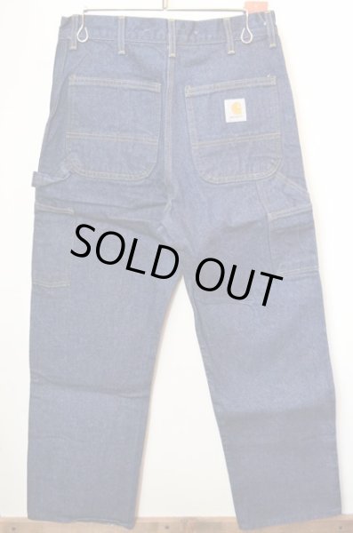 画像2: 90's Carhartt ダブルニー デニムペインターパンツ USA製 (2)