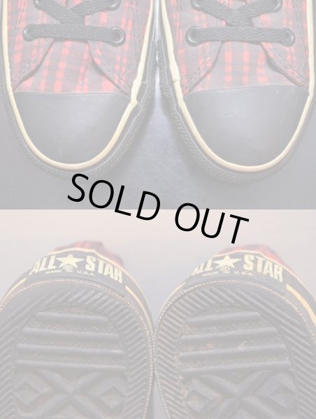 画像6: 90's Converse ALLSTAR Lo "チェック柄" (6)