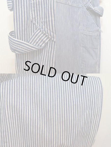 画像6: 80's SEARS エプロン付きヒッコリーオーバーオール (6)