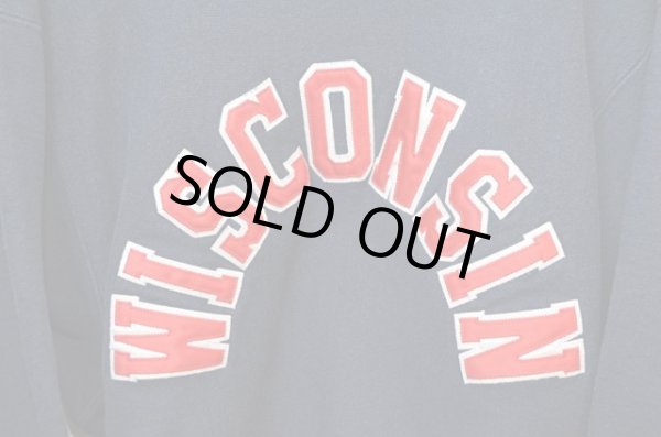 画像4: 90's Champion リバースウィーブ "WISCONSIN" (4)