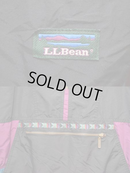 画像3: 90's L.L.BEAN アノラックパーカー "BLACK" (3)