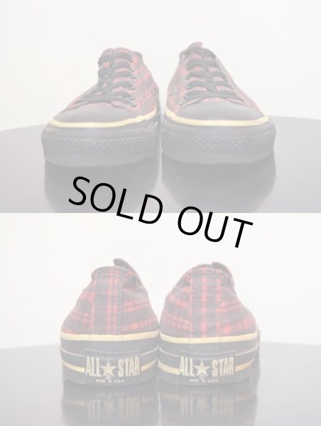 画像5: 90's Converse ALLSTAR Lo "チェック柄" (5)