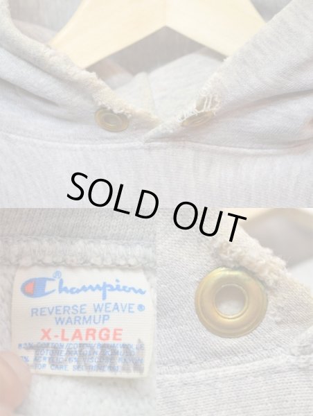 画像3: 80's Champion リバースウィーブパーカー 両面染み込みプリント (3)