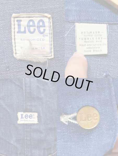 画像3: 70's Lee 91-J デニムカバーオール (3)