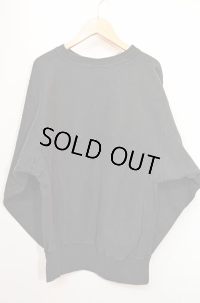 画像2: 90's Champion リバースウィーブスウェット ブラック (2)