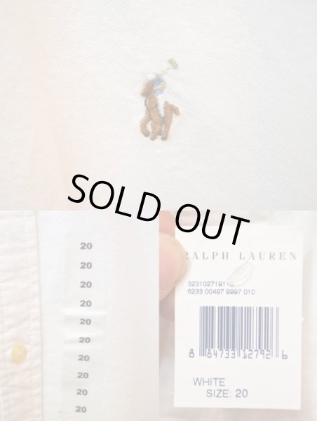 画像4: 新品未使用 Ralph Lauren ボタンダウンシャツ “BOY'S 20” (4)