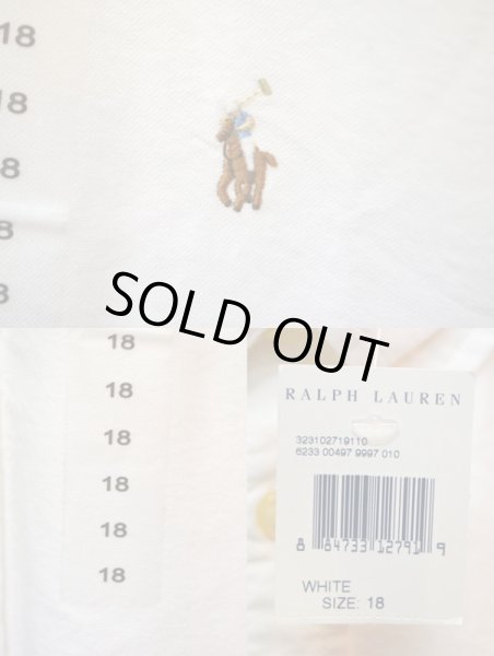画像4: 新品未使用 Ralph Lauren ボタンダウンシャツ “BOY'S 18” (4)