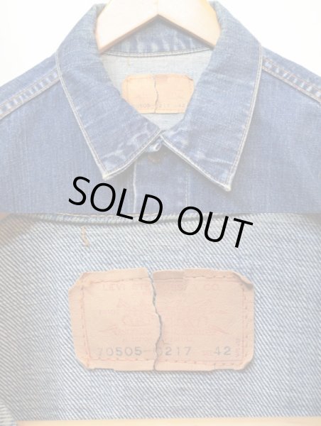 画像3: 60's Levi's 70505-0217 “均等V BIGE” (3)