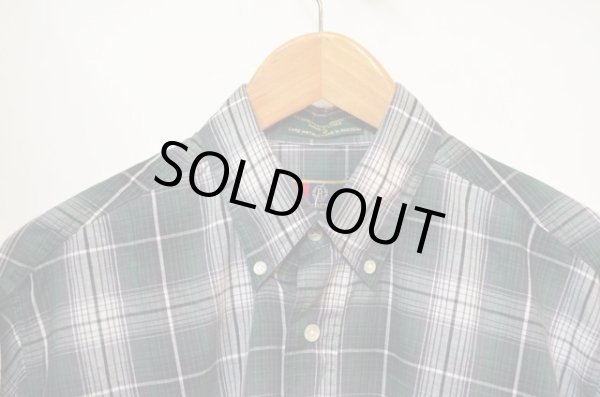 画像4: 90's オンブレーチェック柄 ボタンダウンシャツ sizeS (4)