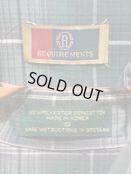 画像3: 90's オンブレーチェック柄 ボタンダウンシャツ sizeS (3)