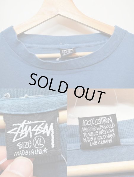 画像3: 80's OLD STUSSY Tシャツ "シャネルロゴプリント" (3)