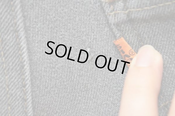 画像5: 80's Levi's 517 BLACK “ストレッチ” (5)