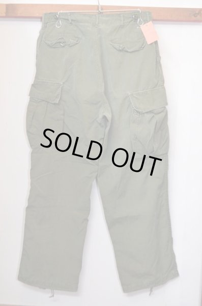 画像2: 60's US.ARMY ノンリップファティーグパンツ “2nd” (2)