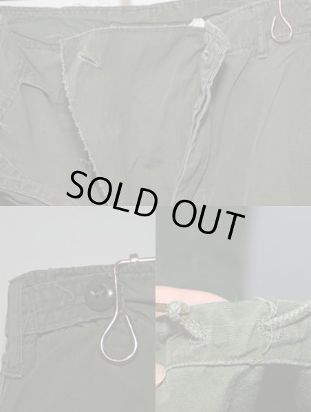 画像4: 60's US.ARMY ノンリップファティーグパンツ “2nd” (4)