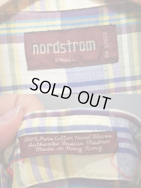 画像3: 80's S/S BDシャツ “インディアマドラス” (3)