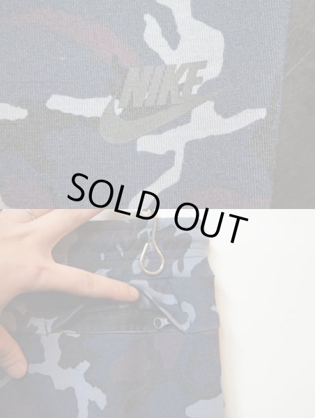 画像5: NIKE TECH FLEECE CAMO PANTS “NAVY” (5)