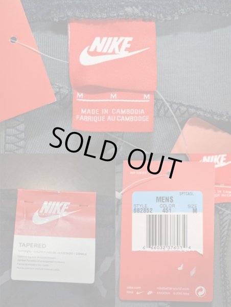 画像6: NIKE TECH FLEECE CAMO PANTS “NAVY” (6)