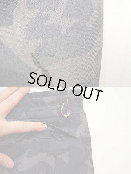 画像5: NIKE TECH FLEECE CAMO PANTS “BLK” (5)