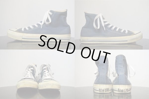 画像4: 90's Converse ALLSTAR Hi “NAVY” (4)