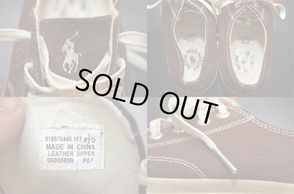 画像5: POLO Ralph Lauren スウェードスニーカー (5)