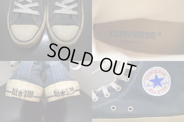 画像5: 90's Converse ALLSTAR Hi “NAVY” (5)