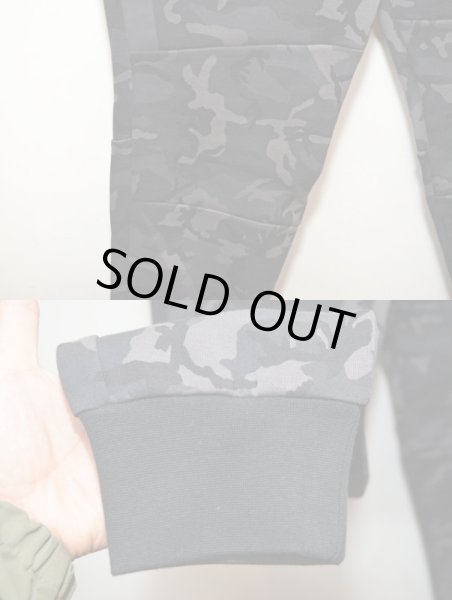画像3: NIKE TECH FLEECE CAMO PANTS “BLK” (3)