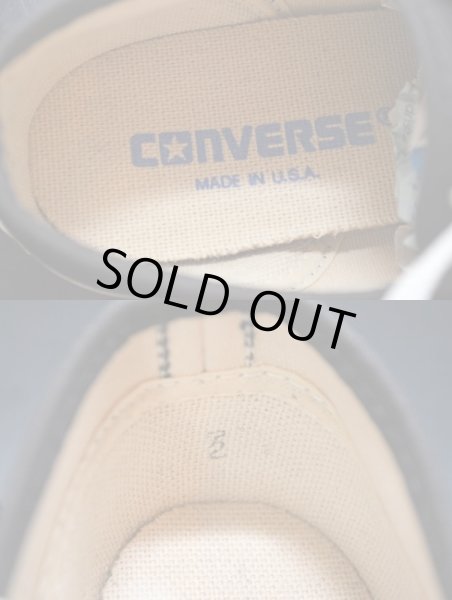 画像6: 90's USA製 コンバース ジャックパーセル BLACK "DEADSTOCK” (6)