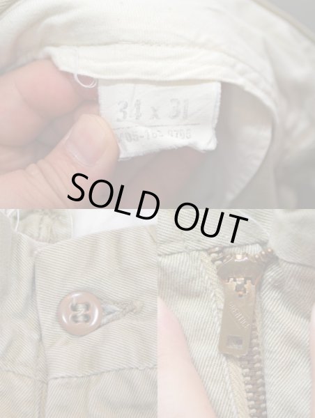 画像3: 60's US ARMY チノトラウザーズ (3)