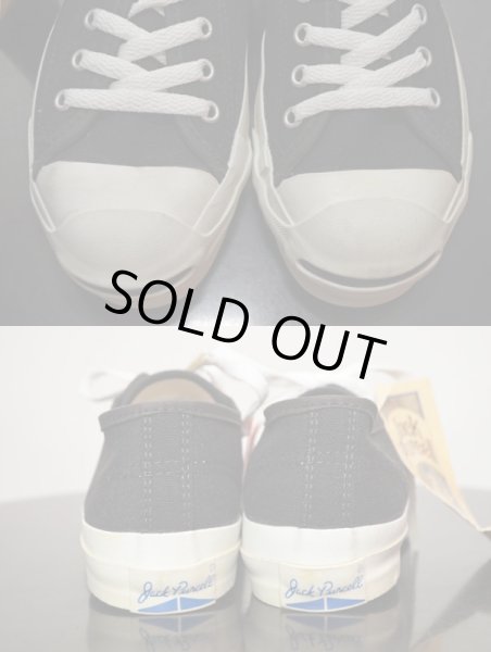 画像5: 90's USA製 コンバース ジャックパーセル BLACK "DEADSTOCK” (5)