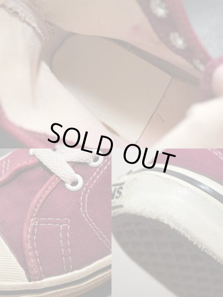 画像6: 80's VANS PLIMSOLE Hi“Burgundy” (6)