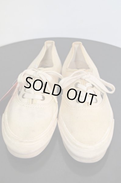 画像2: 80〜90's VANS オーセンティック 生成り (2)