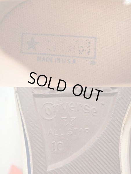 画像7: 80's コンバース オールスター Hi-cut ?サイドステッチ” (7)