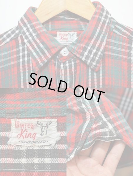 画像3: 60's WINTERKING マチ付きネルシャツ (3)