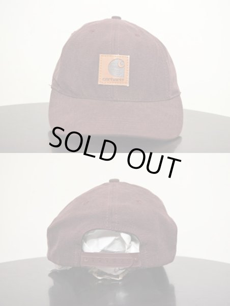 画像2: 90's USA製 Carhartt ダック地CAP (2)