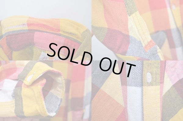 画像4: 60's KingKole マチ付きネルシャツ (4)